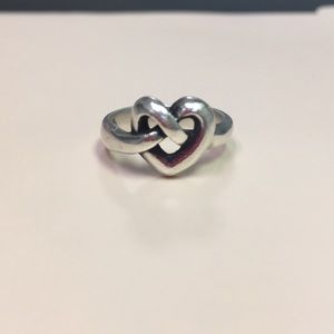 James Avery heart ring.